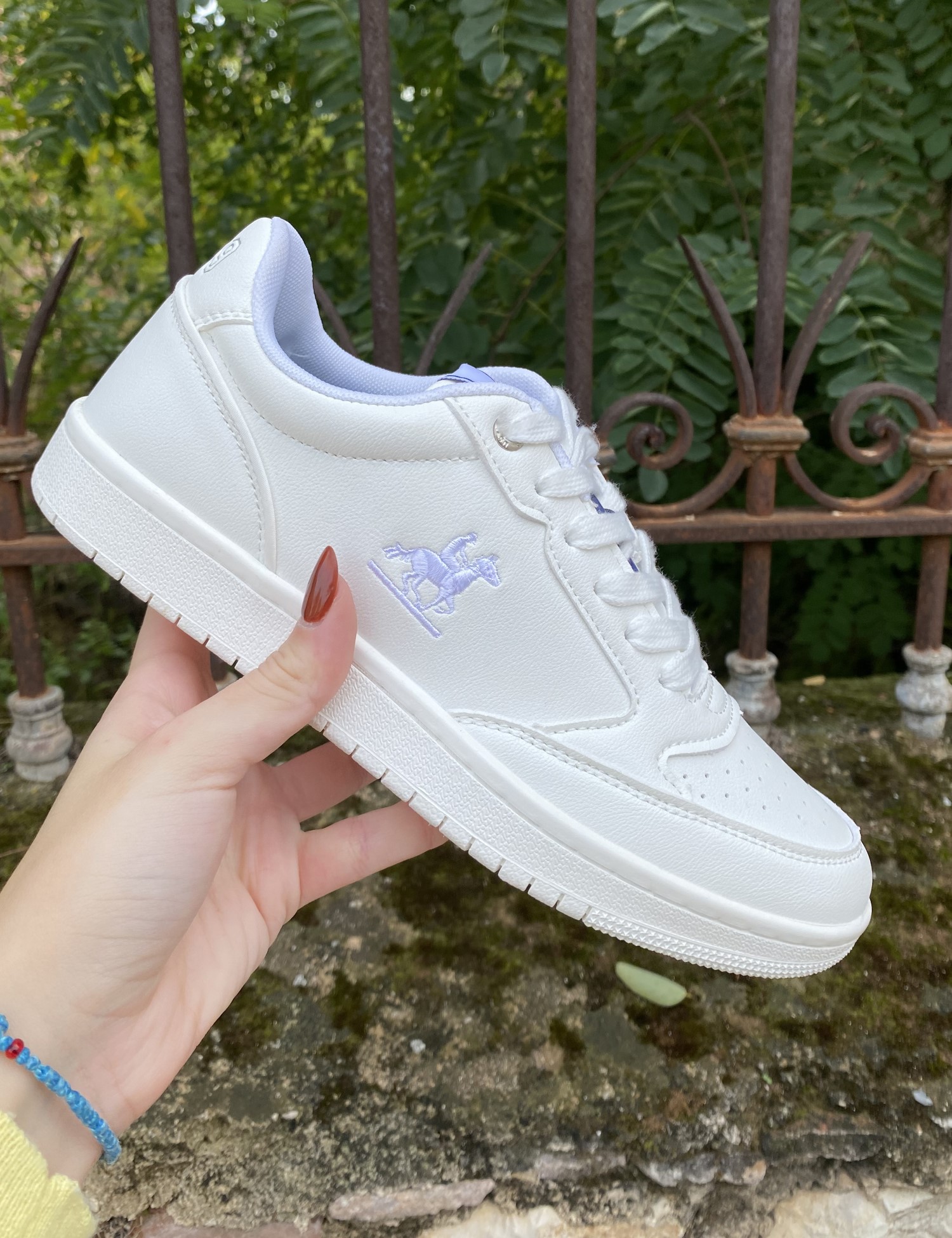 Us Grand Polo λευκά ανδρικά casual sneakers GPM428230 φωτογραφία